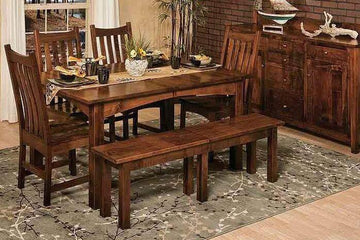 Heidi Solid Wood Amish Dining Collection - Foothills Amish Furniture