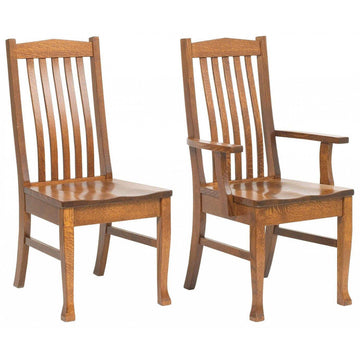 Heritage Mission Amish Dining Chair - Foothills Amish Furniture