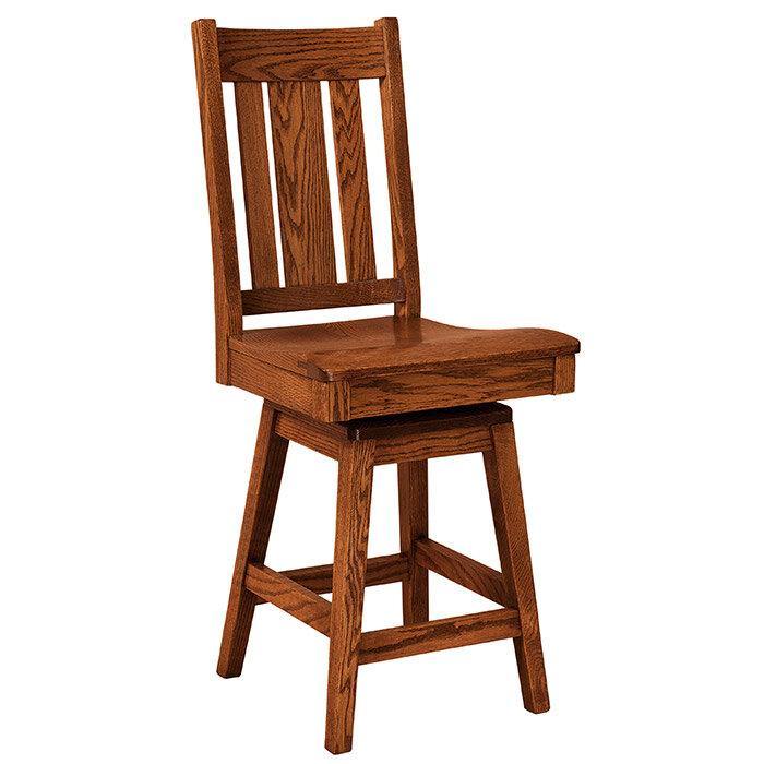 Jacoby Amish Barstool - Foothills Amish Furniture