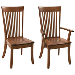 Katana Amish Dining Chair - Foothills Amish Furniture
