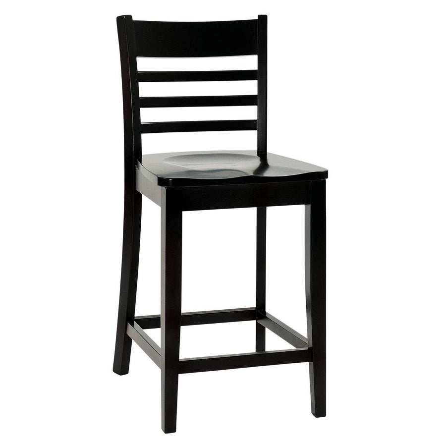 Louisdale Contemporary Amish Barstool - Foothills Amish Furniture