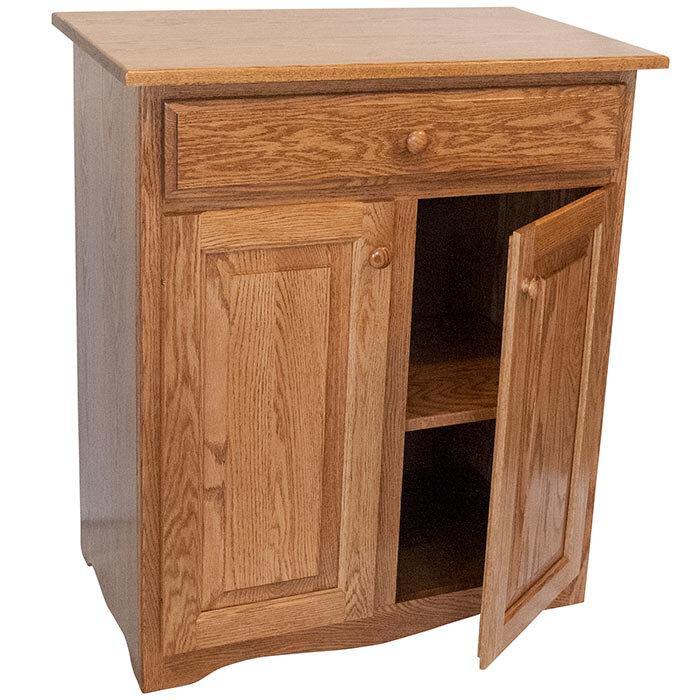 Amish Microwave Cart - Foothills Amish Furniture