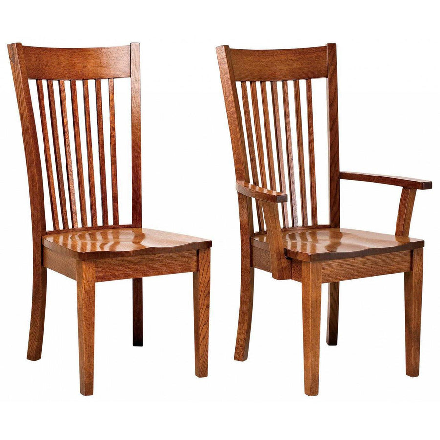 Mill Valley Mission Amish Dining Chair - Foothills Amish Furniture