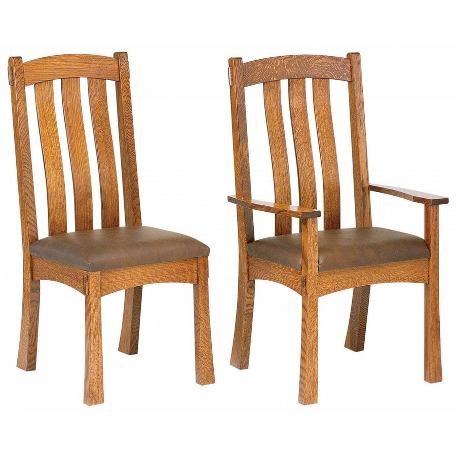 Modesto Mission Amish Dining Chair - Foothills Amish Furniture