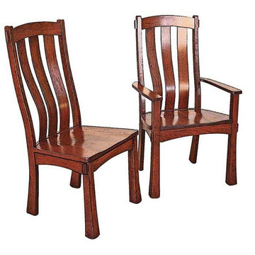 Monarch Amish Solid Wood Dining Chair - Foothills Amish Furniture