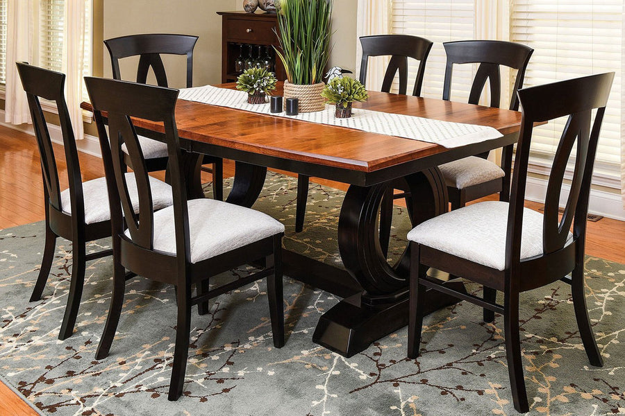 Saratoga Solid Wood Amish Dining Collection - Foothills Amish Furniture
