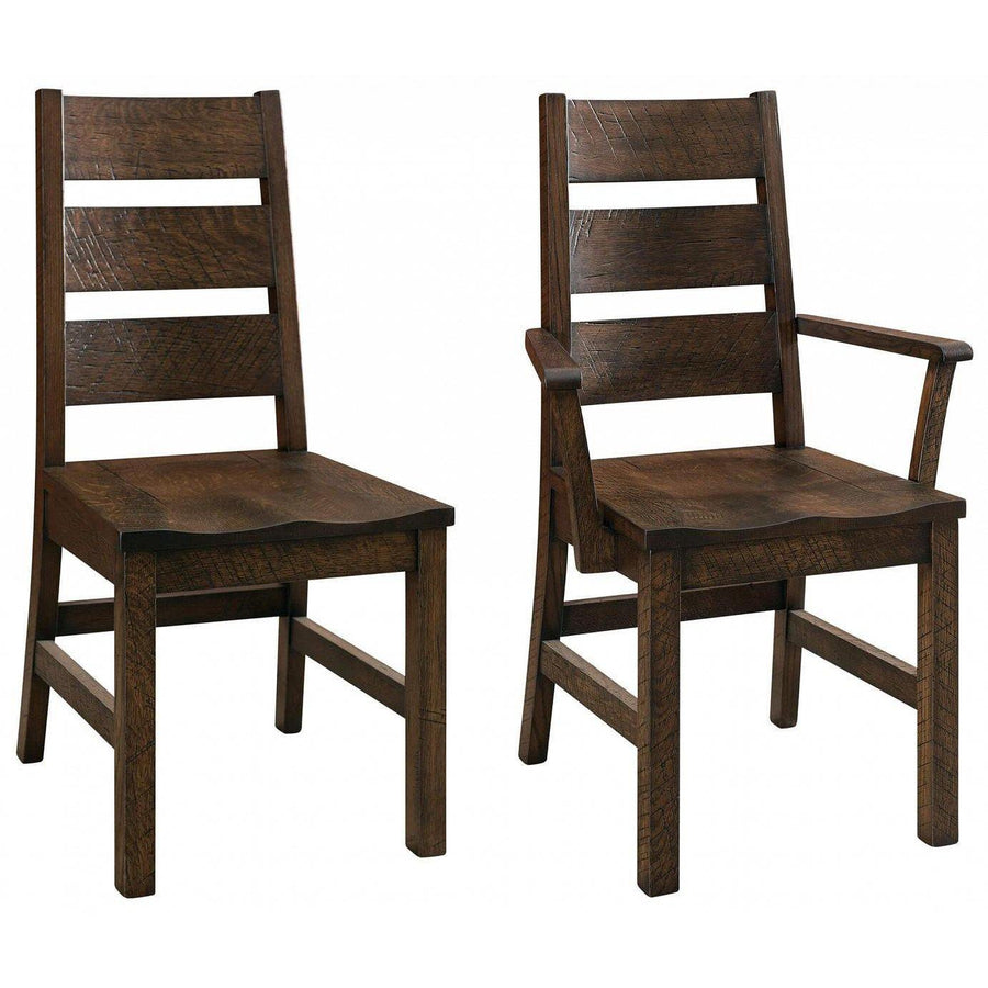 Sawyer Mission Amish Dining Chair - Foothills Amish Furniture