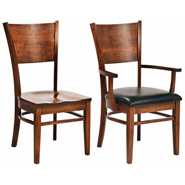 Somerset Amish Dining Chair - Foothills Amish Furniture