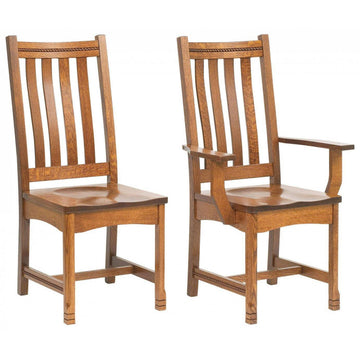 West Lake Mission Amish Dining Chair - Foothills Amish Furniture