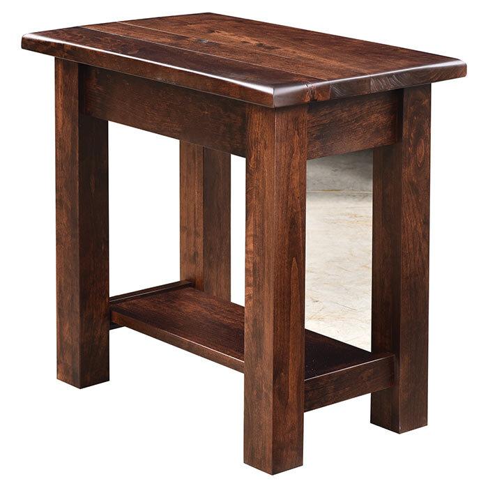 Barn Floor Amish End Table - Foothills Amish Furniture