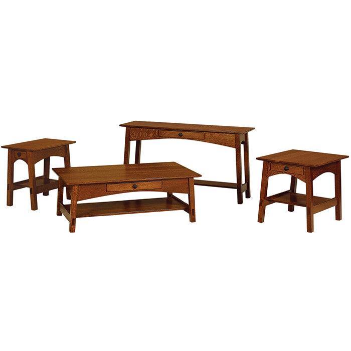 McCoy Open Amish Occasional Tables - Foothills Amish Furniture