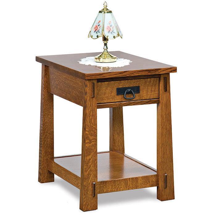 Modesto Amish End Table - Foothills Amish Furniture