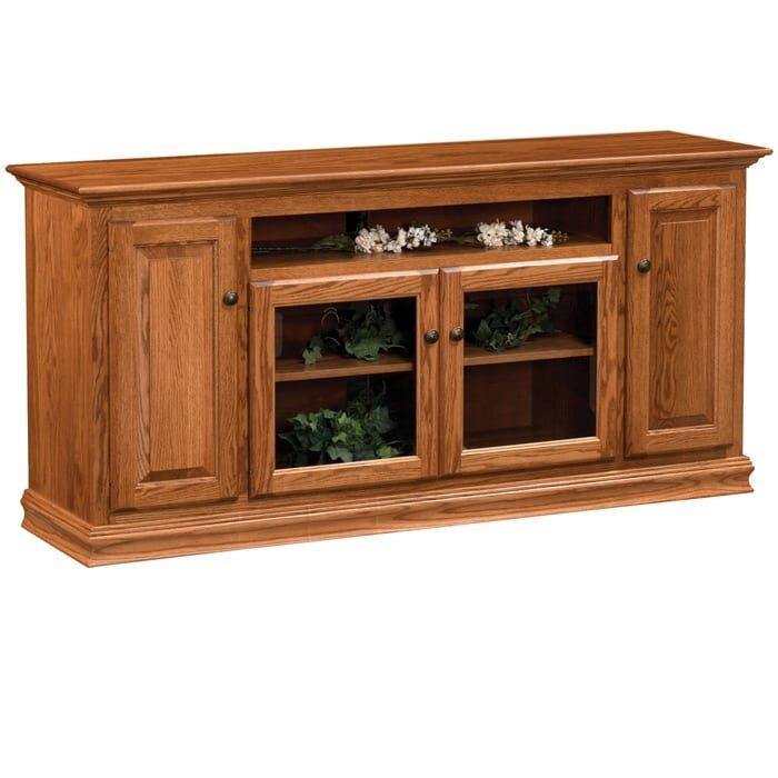 Traditional Amish TV Stand – Foothills Amish Furniture