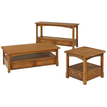 West Lake Open Amish Occasional Tables - Foothills Amish Furniture