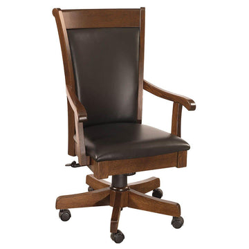Acadia Amish Desk Chair - Foothills Amish Furniture