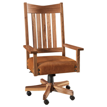 Conner Amish Desk Chair - Foothills Amish Furniture