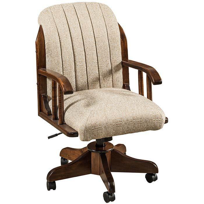 Delray Amish Desk Chair - Foothills Amish Furniture