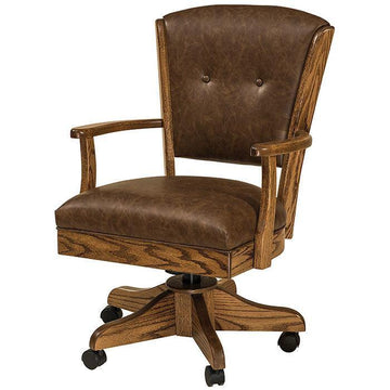 Lansfield Amish Desk Chair - Foothills Amish Furniture
