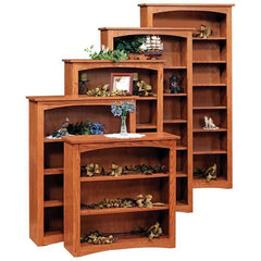 Shaker 36" Amish Bookcase Collection - Foothills Amish Furniture