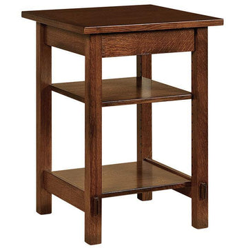 Springhill Amish Solid Wood Printer Stand - Foothills Amish Furniture