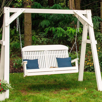 Amish Poly 4' Classic Swing - Foothills Amish Furniture
