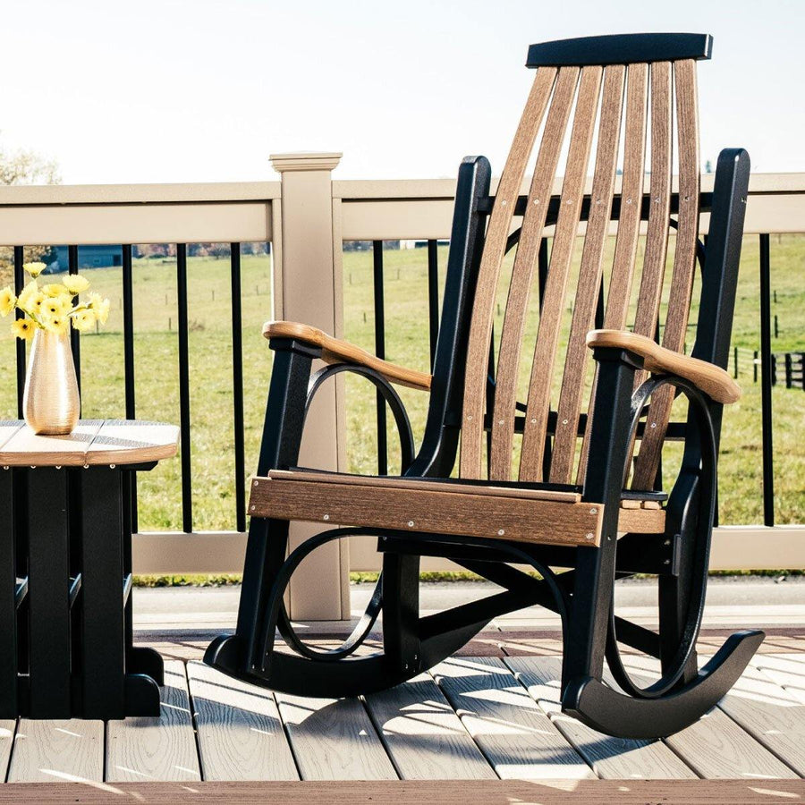 Grandpa's Amish Poly Outdoor Rocker - Foothills Amish Furniture