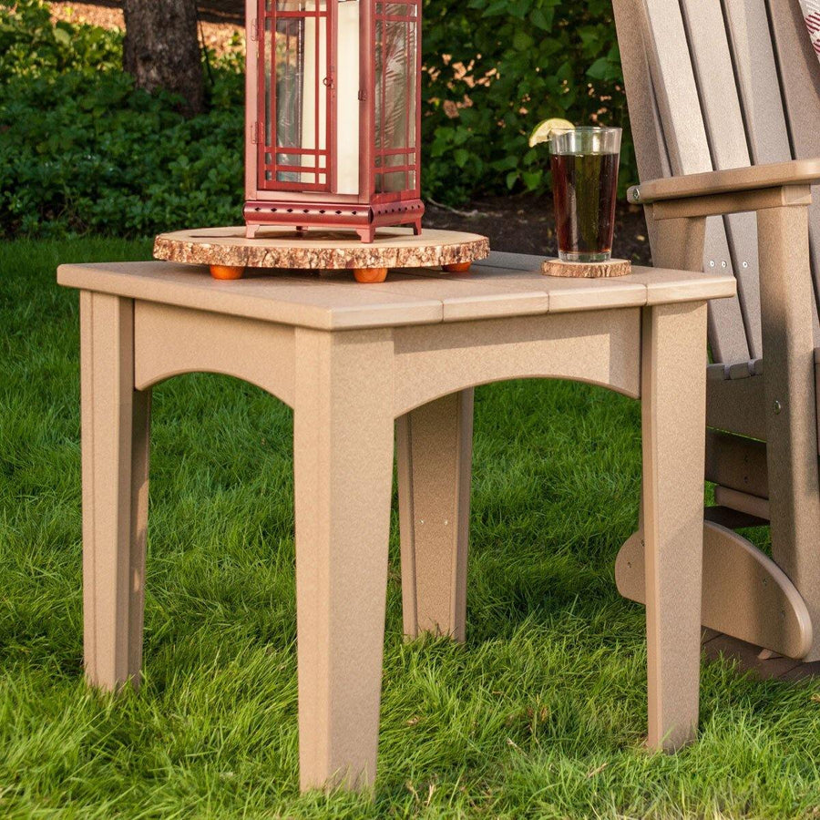 Amish Island Solid Wood End Table - Foothills Amish Furniture