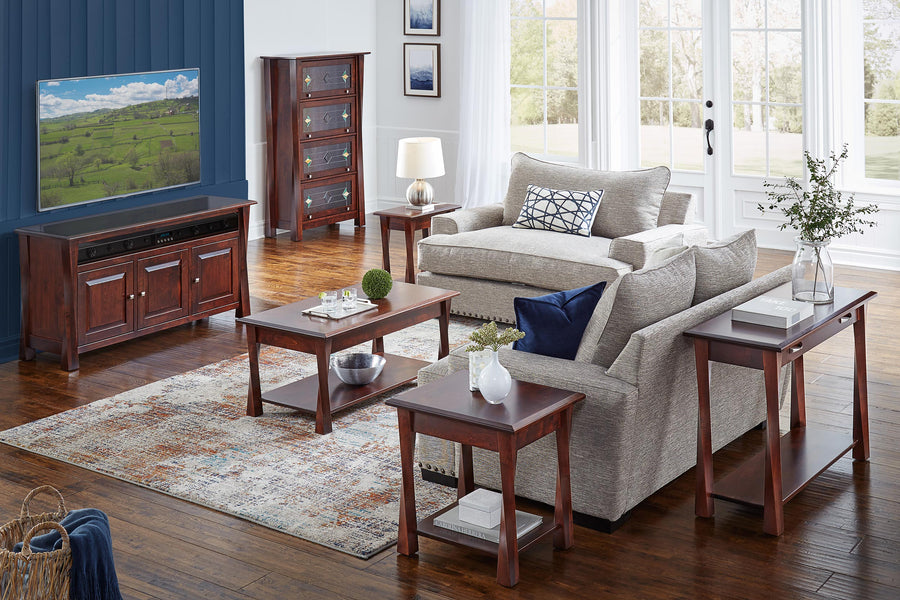 Lexington Arc Amish Living Room Collection - Foothills Amish Furniture