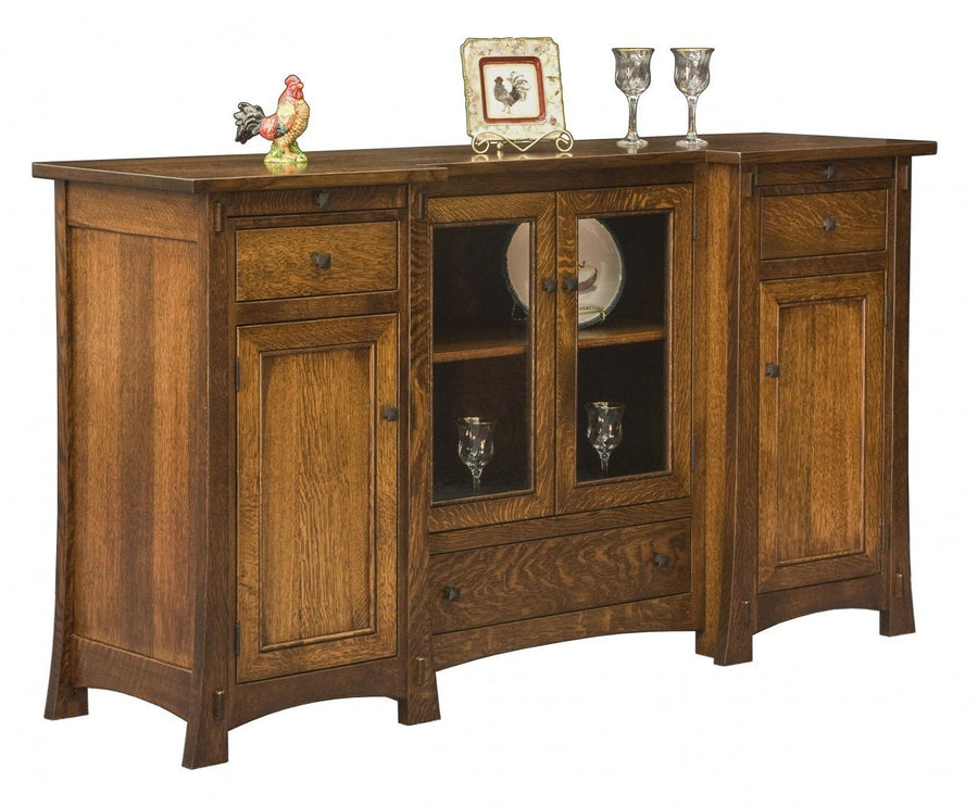 Aspen Solid Wood Amish Buffet - Foothills Amish Furniture