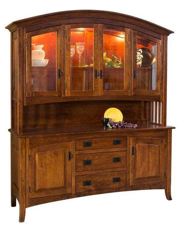 Cambria Amish Hutch - Foothills Amish Furniture