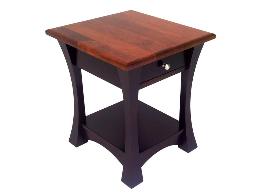 Elmo Amish Solid Wood End Table - Foothills Amish Furniture