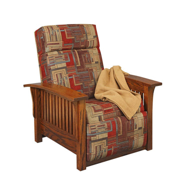 Amish Mission Recliner - Foothills Amish Furniture