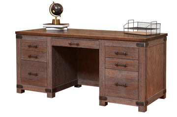 Georgetown Amish Executive Desk - Foothills Amish Furniture