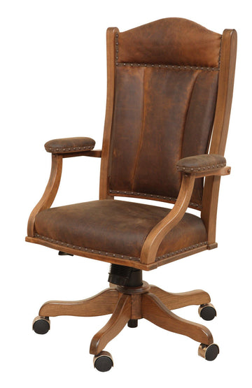 Jefferson Amish Desk Chair - Foothills Amish Furniture