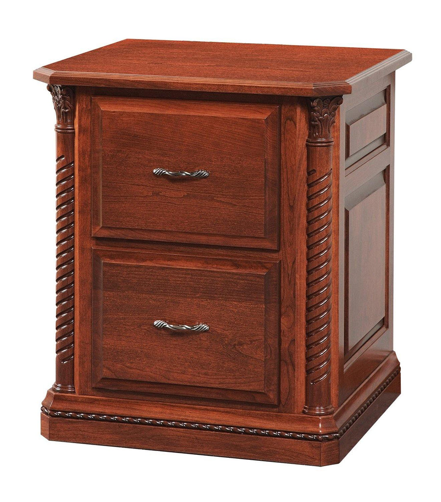 Lexington Amish File Cabinet - Foothills Amish Furniture