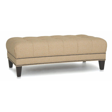 Smith Brothers Cocktail Ottoman (893) - Foothills Amish Furniture