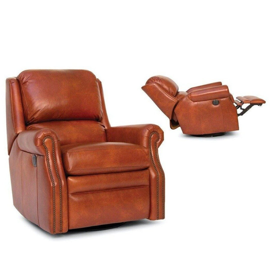 Smith Brothers Motorized Swivel Glider Reclining Chair (731) - Foothills Amish Furniture