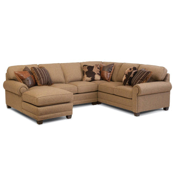 Smith Brothers Sectional (393) - Foothills Amish Furniture