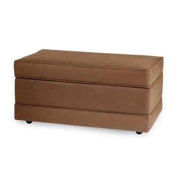 Smith Brothers Storage Ottoman with Baseband (900) - Foothills Amish Furniture