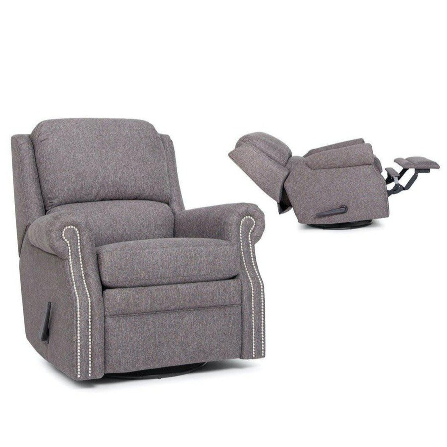 Smith Brothers Swivel Glider Reclining Chair (731) - Foothills Amish Furniture