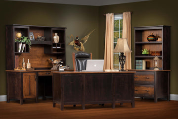 Manhattan Executive Amish Office Collection - Foothills Amish Furniture