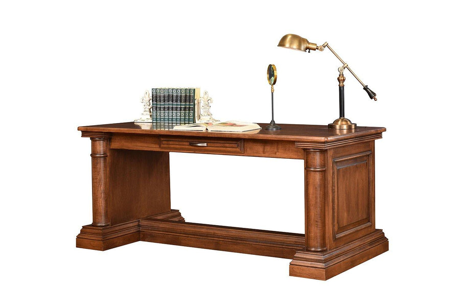 Paris Amish Library Table Desk - Foothills Amish Furniture