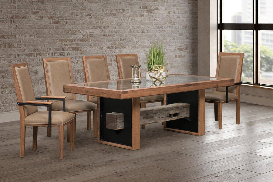 Amish Reclaimed Barnwood 1869 Dining Collection - Foothills Amish Furniture