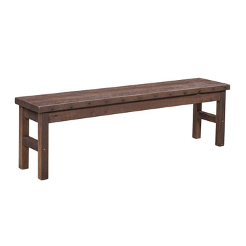 Almanzo Amish Reclaimed Wood Bench - Foothills Amish Furniture