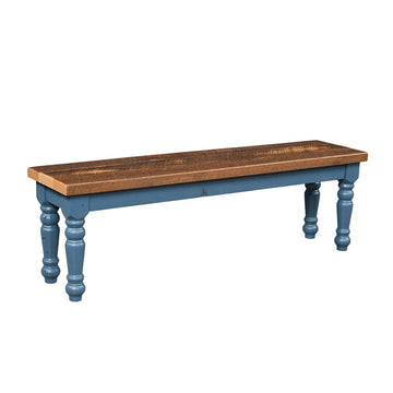 Brighthouse Amish Reclaimed Wood Bench - Foothills Amish Furniture