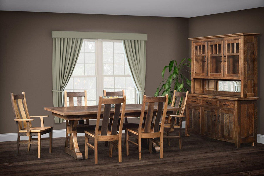 Bristol Amish Reclaimed Wood Dining Collection - Foothills Amish Furniture