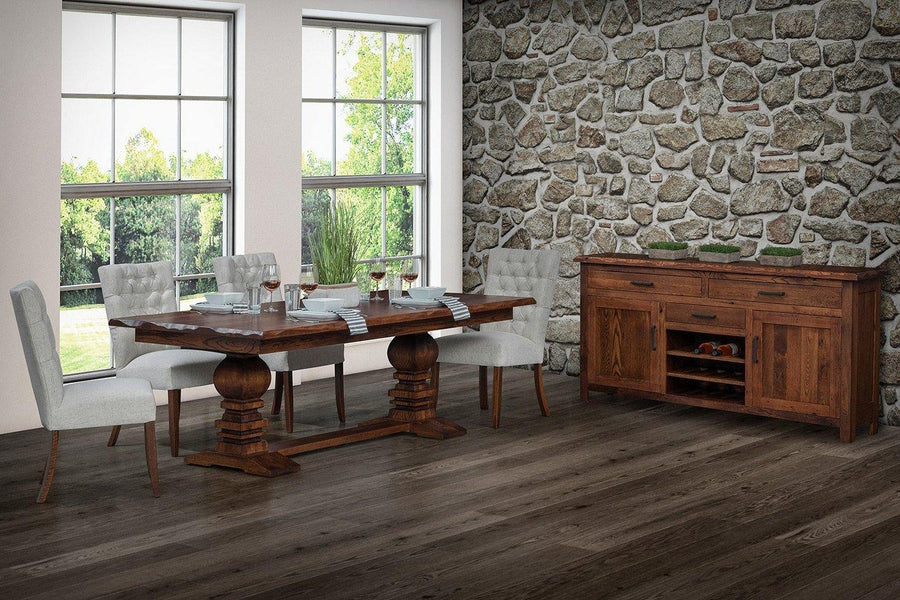 Davinci Amish Reclaimed Wood Dining Collection - Foothills Amish Furniture