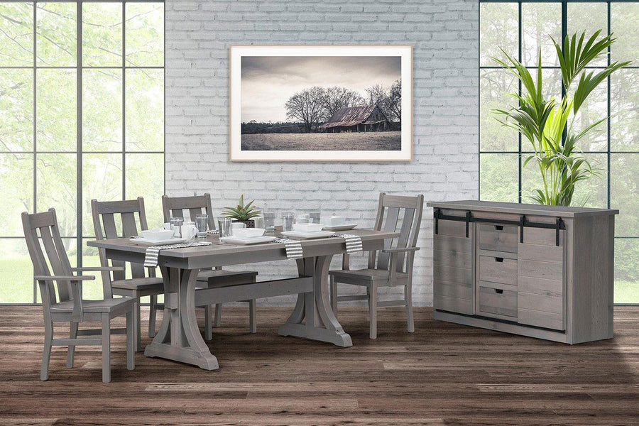 Hartland Amish Reclaimed Wood Dining Collection - Foothills Amish Furniture