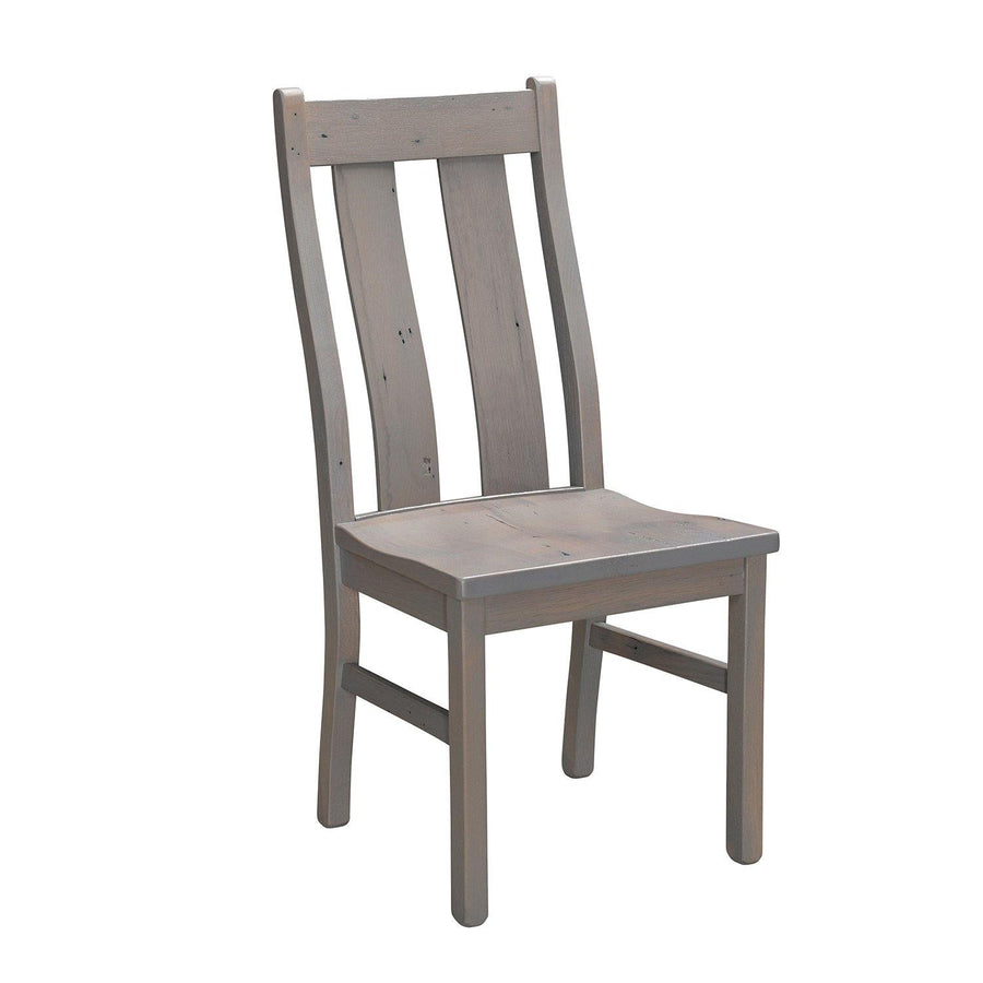 Hartland Amish Reclaimed Wood Side Chair - Foothills Amish Furniture