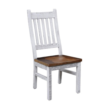 Kowan Amish Reclaimed Wood Side Chair - Foothills Amish Furniture